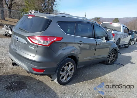 2014 Ford Escape Titanium из США, поврежденный, VIN 1FMCU0J95EUD70483